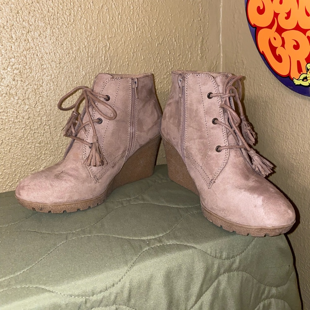 Wedge Booties - Picture 4 of 7